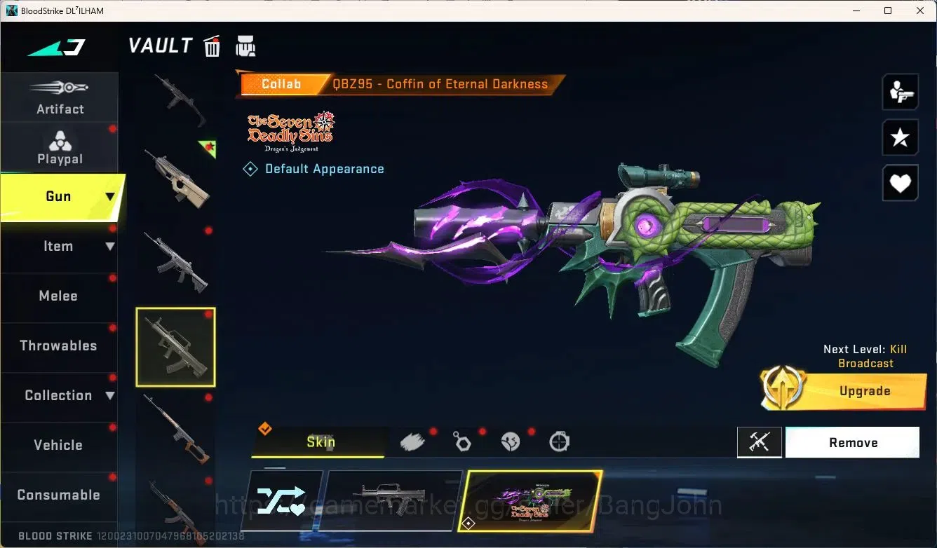Blood Strike Accounts ASIA | 1 ETERNAL: Desert Eagle | 2 7DS | 2 ULTRA G image 19