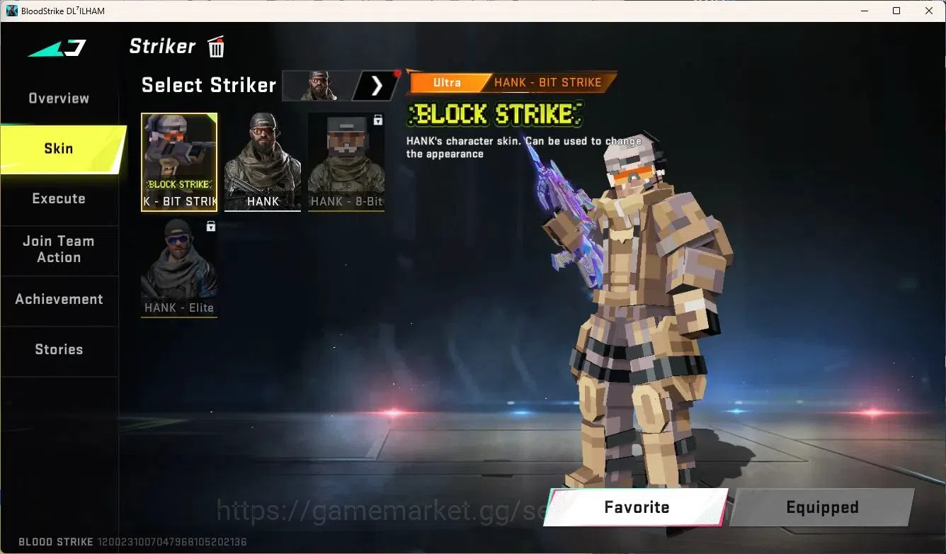 Blood Strike Accounts ASIA | 1 ETERNAL: Desert Eagle | 2 7DS | 2 ULTRA G image 3