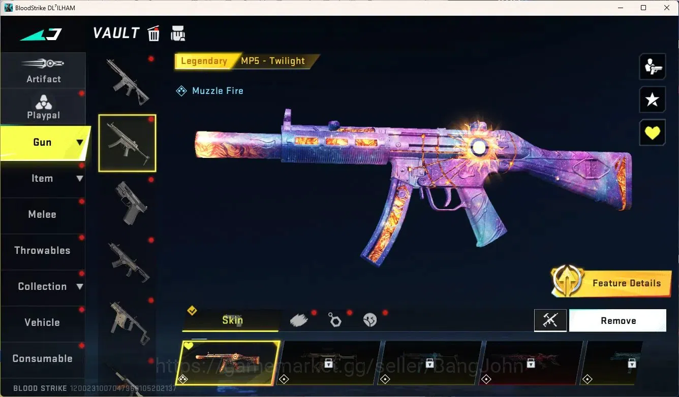 Blood Strike Accounts ASIA | 1 ETERNAL: Desert Eagle | 2 7DS | 2 ULTRA G image 6