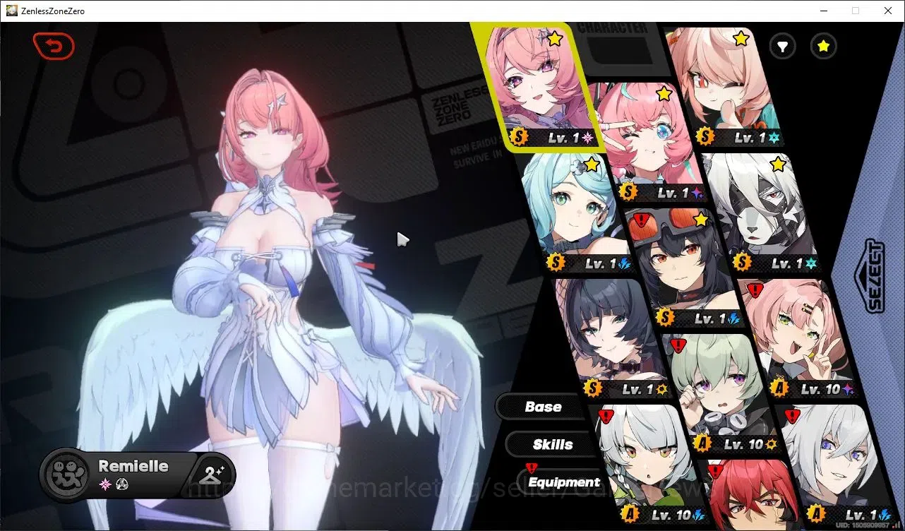 Zenless Zone Zero Accounts Others EU IK 12|S1|2,6K PolyCh|5 LMT Team Remiele(Remielle,ARIA,Jane(Skin)+Sign,Seed,Zhao)|2 STD 1