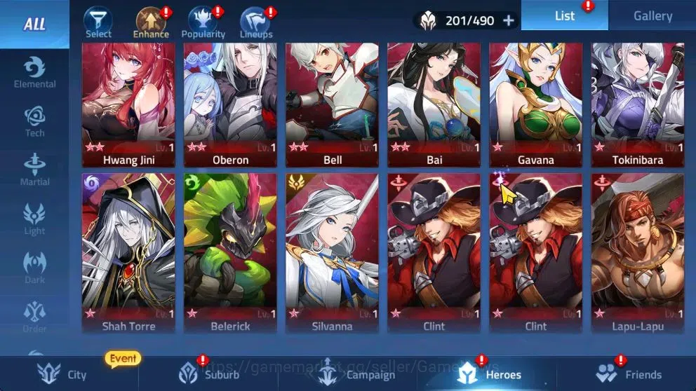 Mobile Legends: Adventure Accounts Sv 70xxx|VIP10|Lvl 277|407M Pwr|2 Nexus,62 Awk|4 U image 10