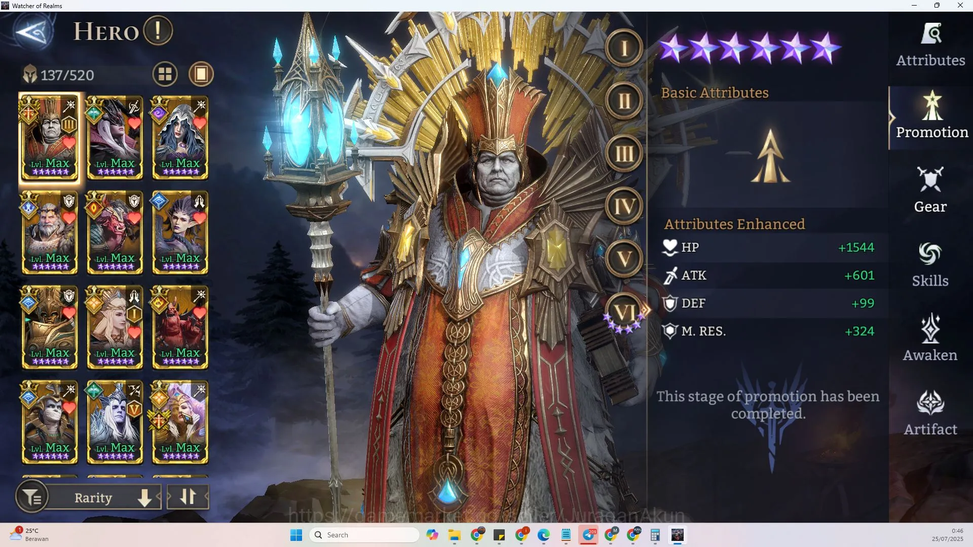 Watcher of Realms Accounts End-Game 60x|Pwr6.4M|10Lord(PraetusA3,Ingrid,Aracha etc)71Legend|Unamable Ajax|58K 3