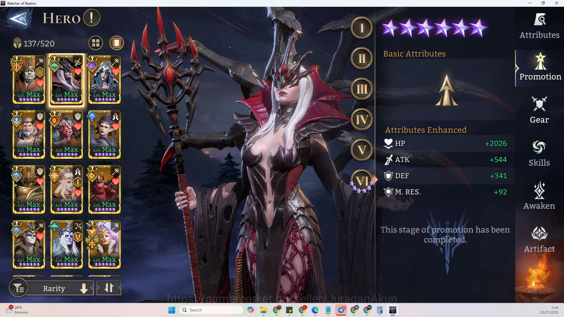 Watcher of Realms Accounts End-Game 60x|Pwr6.4M|10Lord(PraetusA3,Ingrid,Aracha etc)71Legend|Unamable Ajax|58K 4