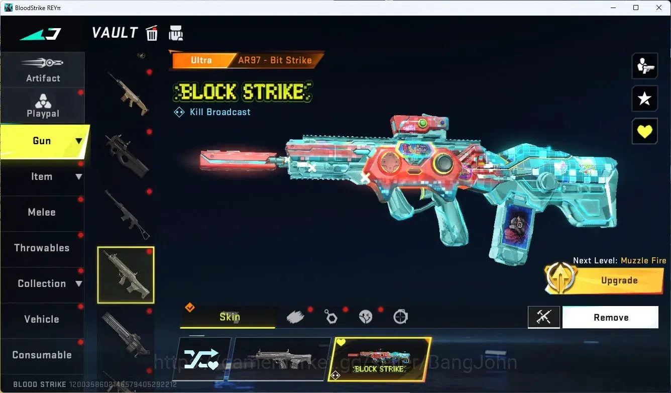 Blood Strike Accounts ASIA | 2 EVA: MCX,KATYA | 1 AOT: FAL | 1 Limited R image 10