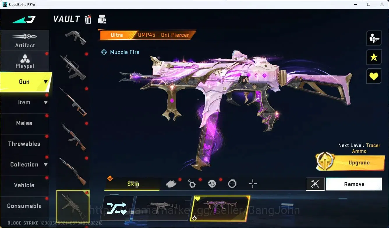 Blood Strike Accounts ASIA | 2 EVA: MCX,KATYA | 1 AOT: FAL | 1 Limited R image 15