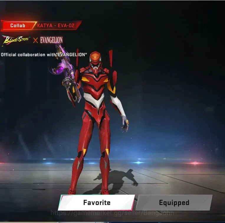Blood Strike Accounts ASIA | 2 EVA: MCX,KATYA | 1 AOT: FAL | 1 Limited R image 4