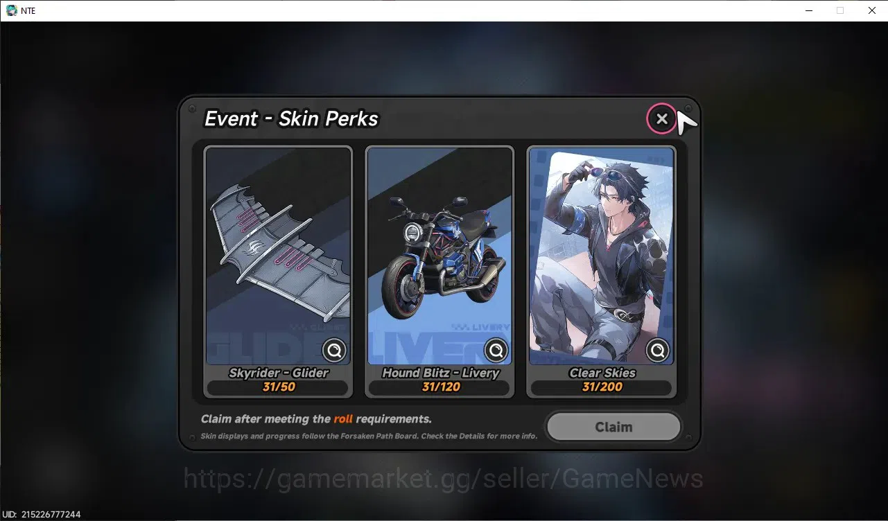 Neverness to Everness Accounts GLOBAL NA|HL 11|TL 4|3 S-Class Chaos+Skin,Lacrimos image 12