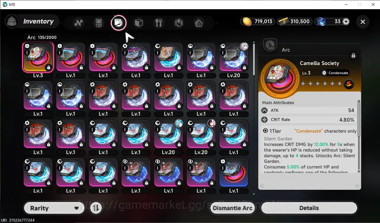 Neverness to Everness Accounts GLOBAL NA|HL 11|TL 4|3 S-Class Chaos+Skin,Lacrimos image 18