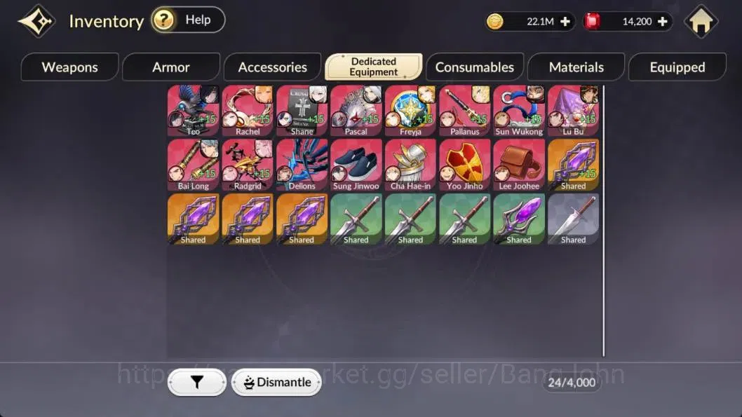 Seven Knights Re:Birth Accounts Global|FullEX7(Juri,Fai,Gelidus,Melia,Rosie)35TC6( image 14
