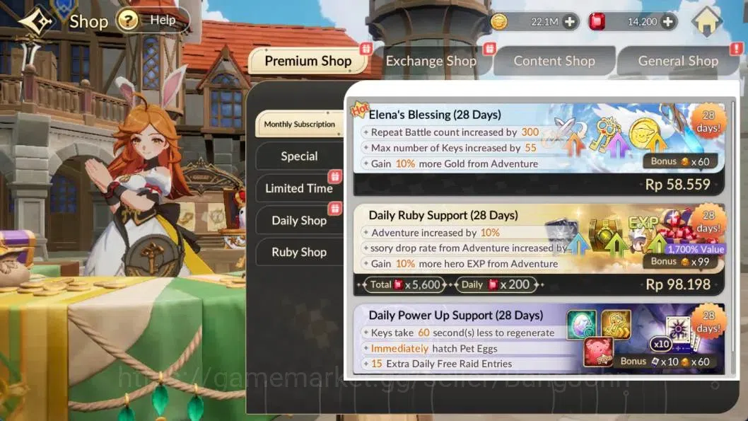 Seven Knights Re:Birth Accounts Global|FullEX7(Juri,Fai,Gelidus,Melia,Rosie)35TC6( image 20