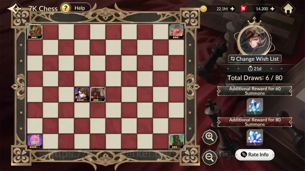Seven Knights Re:Birth Accounts Global|FullEX7(Juri,Fai,Gelidus,Melia,Rosie)35TC6( image 6