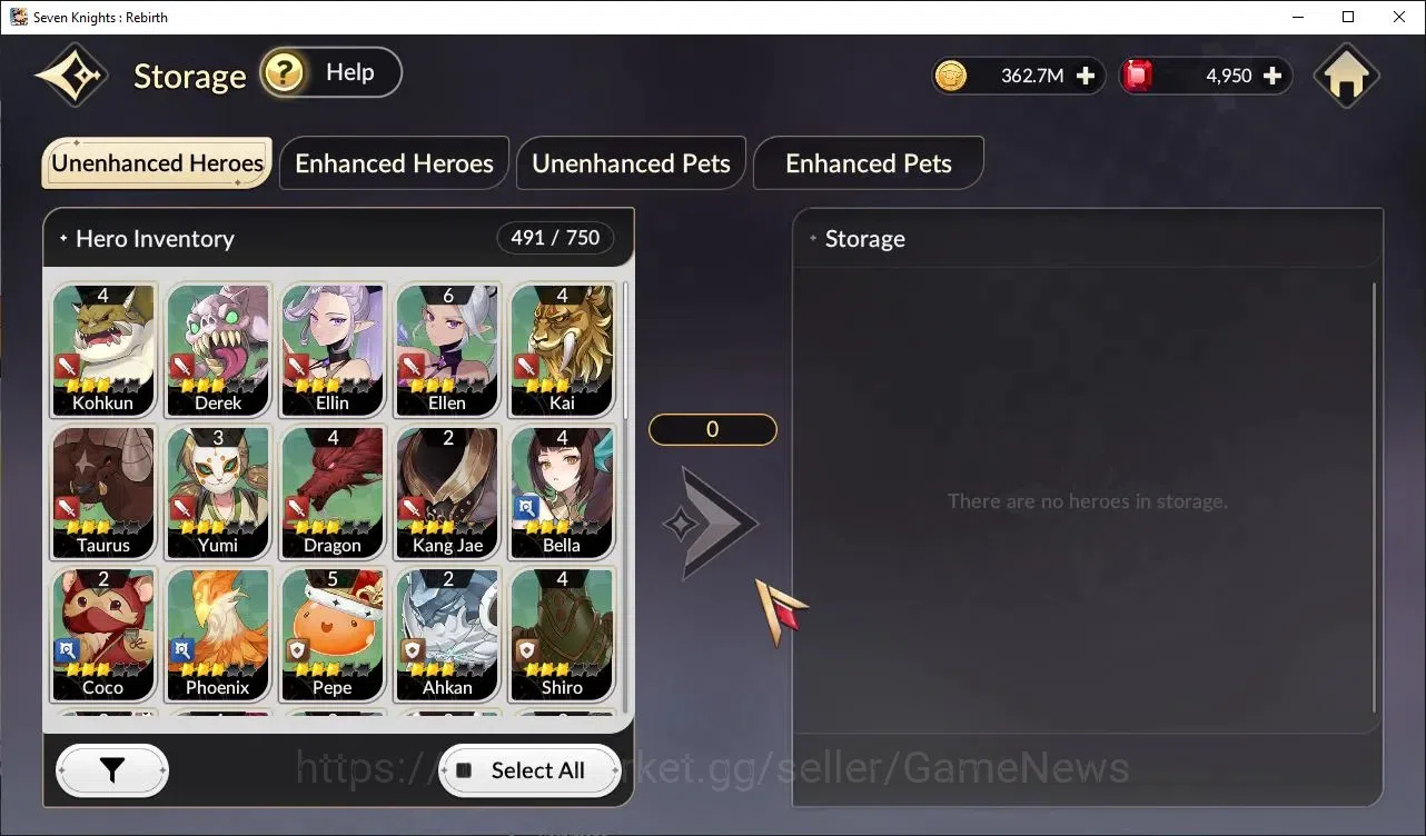 Seven Knights Re:Birth Accounts GLOBAL SEA|Full ex-7k[FaiTC2,GelidusTC1,Melia,Juri image 14
