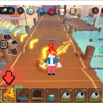 Roblox Accounts Lv 384 Fish It 1 Rod Secret (Element) 1 Mythic (Gh image 1