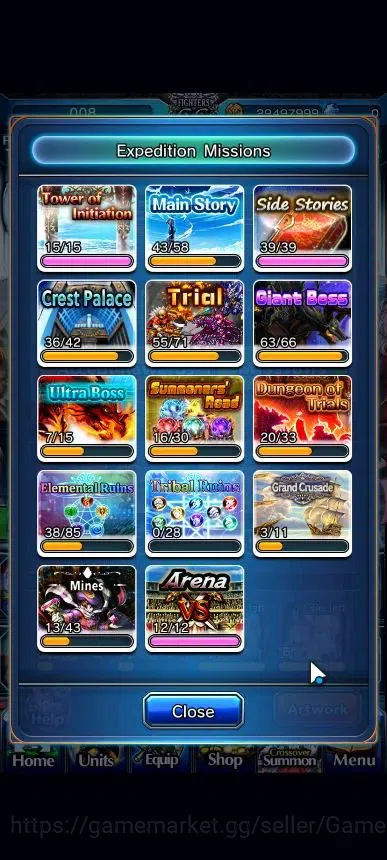 Grand Summoners Accounts Global|Rank 101|21 Ascend+7 TW|(Saitama,Hajime,Chl image 7