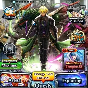 Grand Summoners End-Game Global|Rank 101|21 Ascend+7 TW|(Saitama,Hajime,Chl image 1