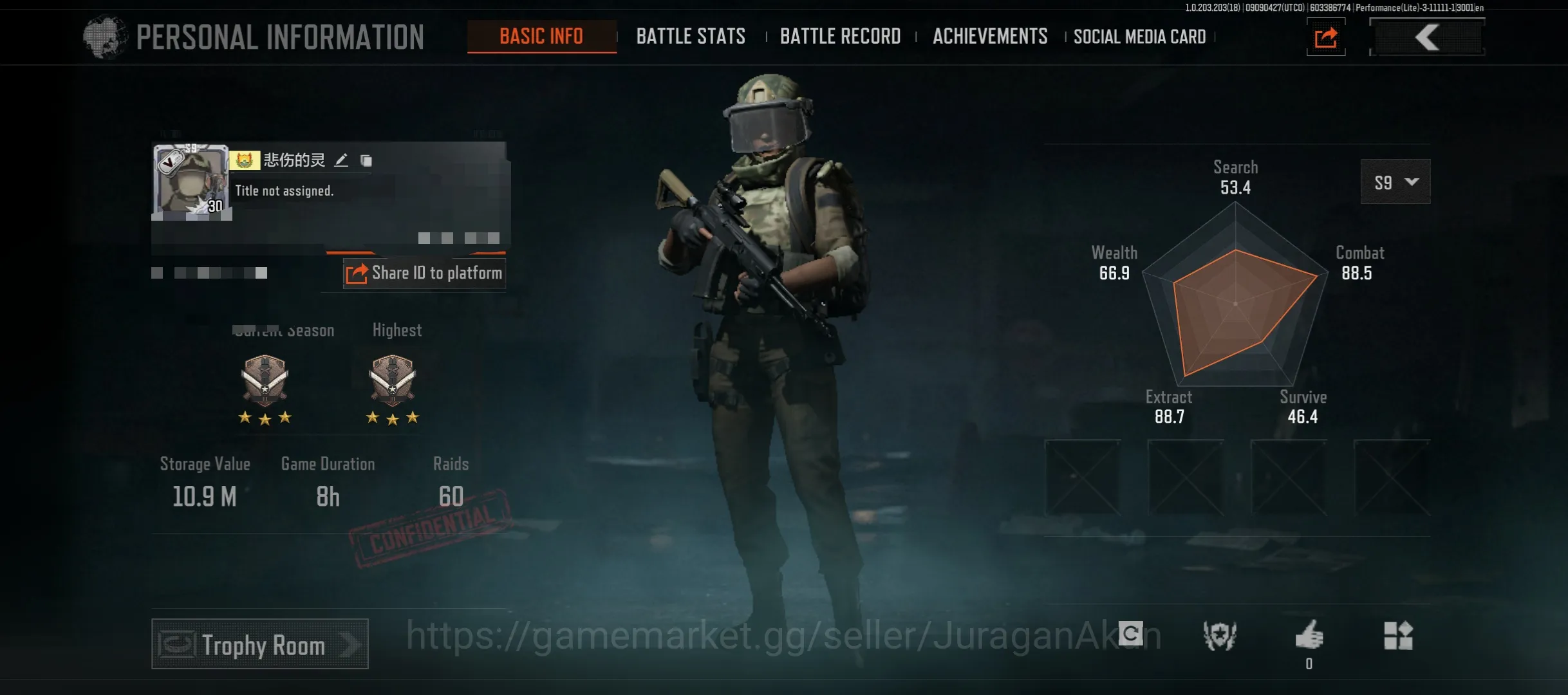 Arena Breakout Mid-Tier [MOBILE] SV 10,9M|KOEN 7,4M|Fierce M4A1,Forest MP5 image 1