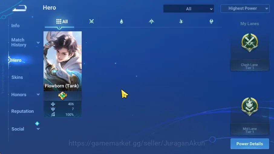 Honor of Kings Accounts Hero 36 Skin 24|Legend Lady Sun,Epic Zilong,Event( image 5