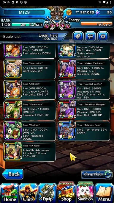 Grand Summoners Accounts Global|Rank 102|18 Ascend [UP RoyTW,SaberTW,SS Liz image 5