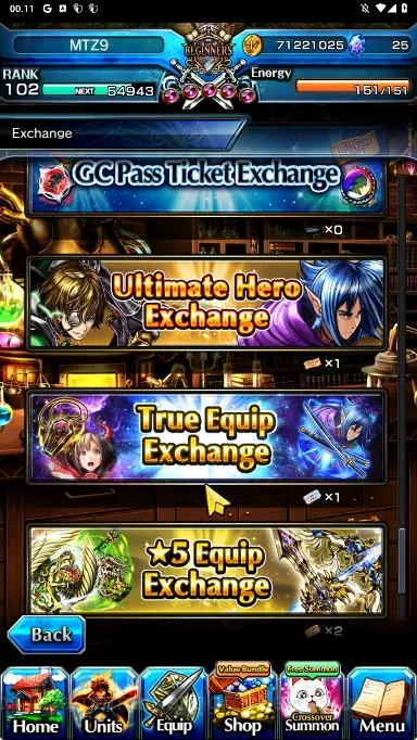 Grand Summoners Accounts Global|Rank 102|18 Ascend [UP RoyTW,SaberTW,SS Liz image 7