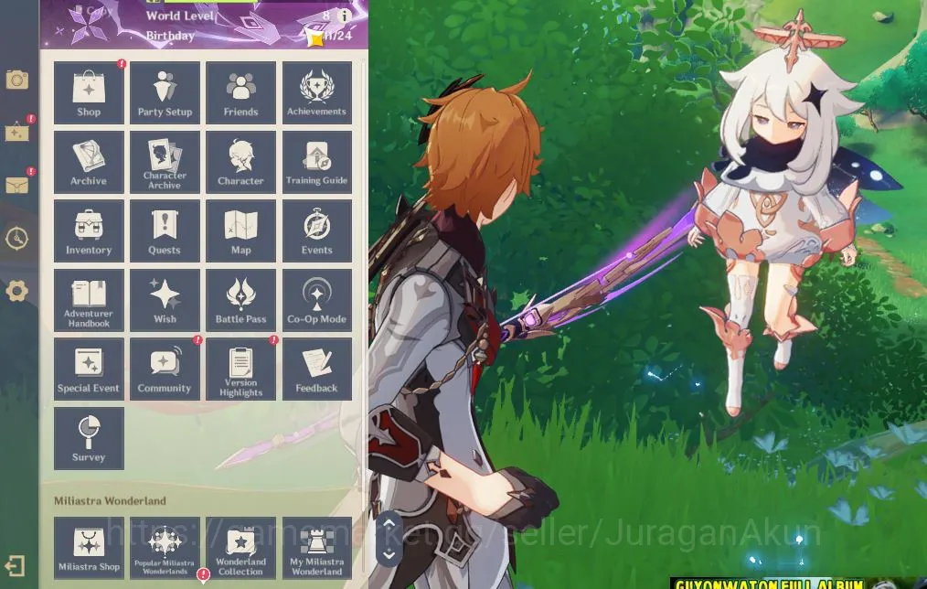 Genshin Impact Mid Game ASIA|AR 55|6 Limited + 3 [5 Star Weapon]|Nahida+Si image 1