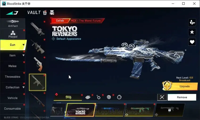 Blood Strike Accounts ASIA |Eternal:DesertEagle-Scopius|4 Collab[TR&7DS] image 11