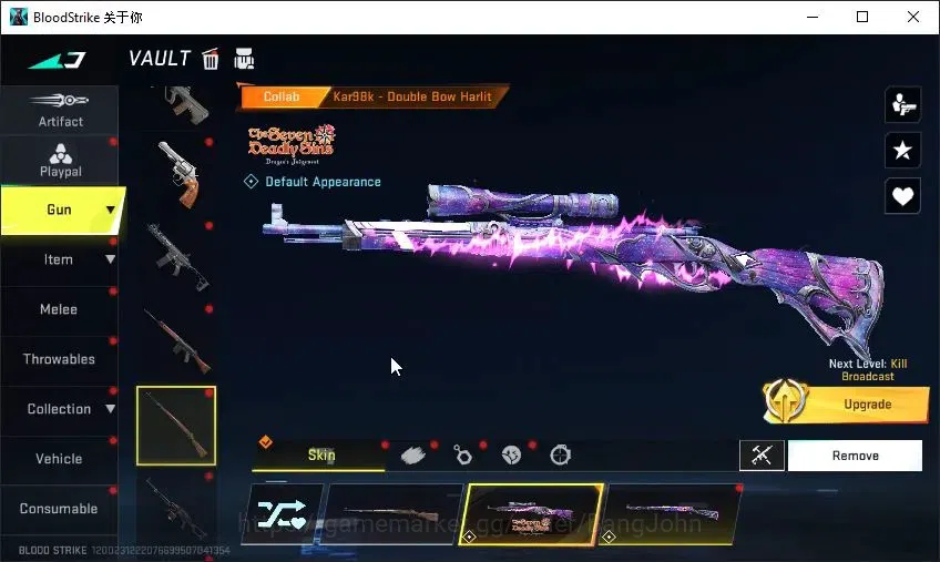 Blood Strike Accounts ASIA |Eternal:DesertEagle-Scopius|4 Collab[TR&7DS] image 12