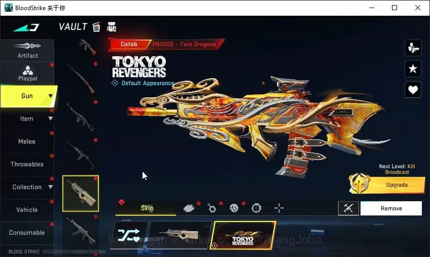 Blood Strike Accounts ASIA |Eternal:DesertEagle-Scopius|4 Collab[TR&7DS] image 13