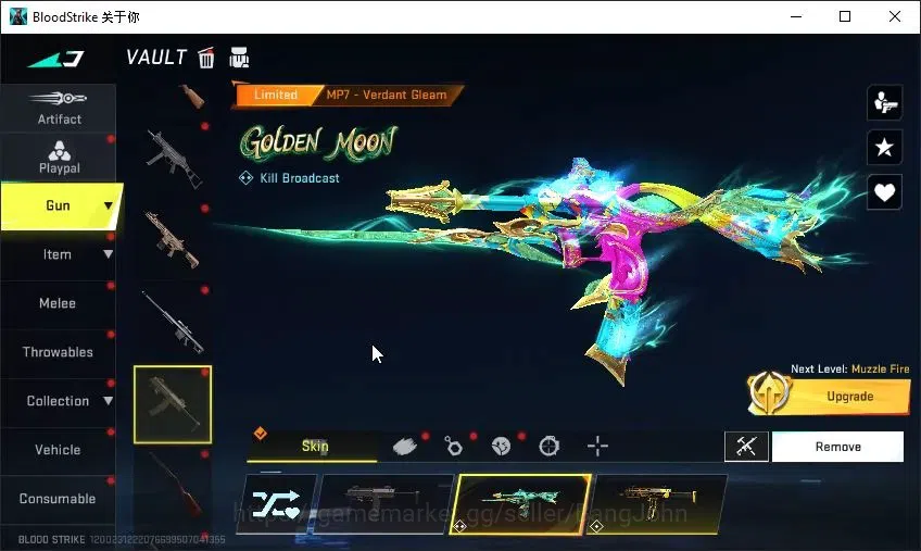 Blood Strike Accounts ASIA |Eternal:DesertEagle-Scopius|4 Collab[TR&7DS] image 16