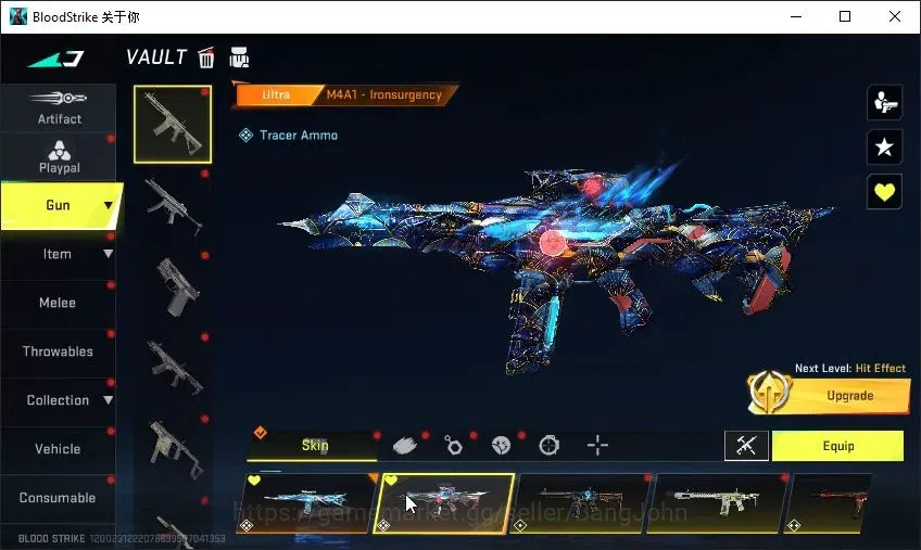 Blood Strike Accounts ASIA |Eternal:DesertEagle-Scopius|4 Collab[TR&7DS] image 3