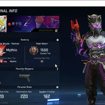 Blood Strike Collab Skin ASIA |Eternal:DesertEagle-Scopius|4 Collab[TR&7DS] image 1
