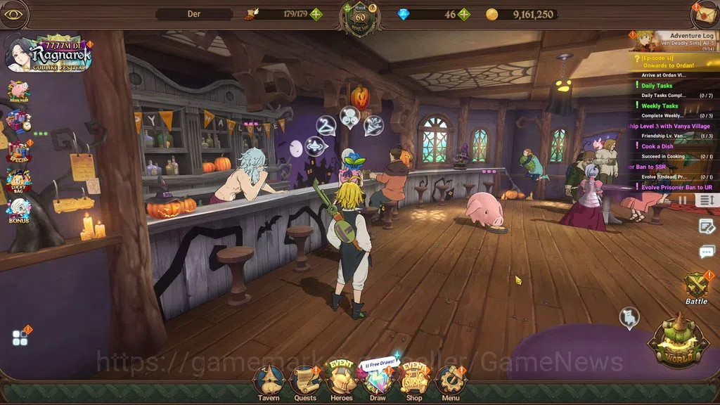 The Seven Deadly Sins: Grand Cross Accounts Global | 700K CC | 4 UR | Sabunak 3/6, Fate Skuld, image 1