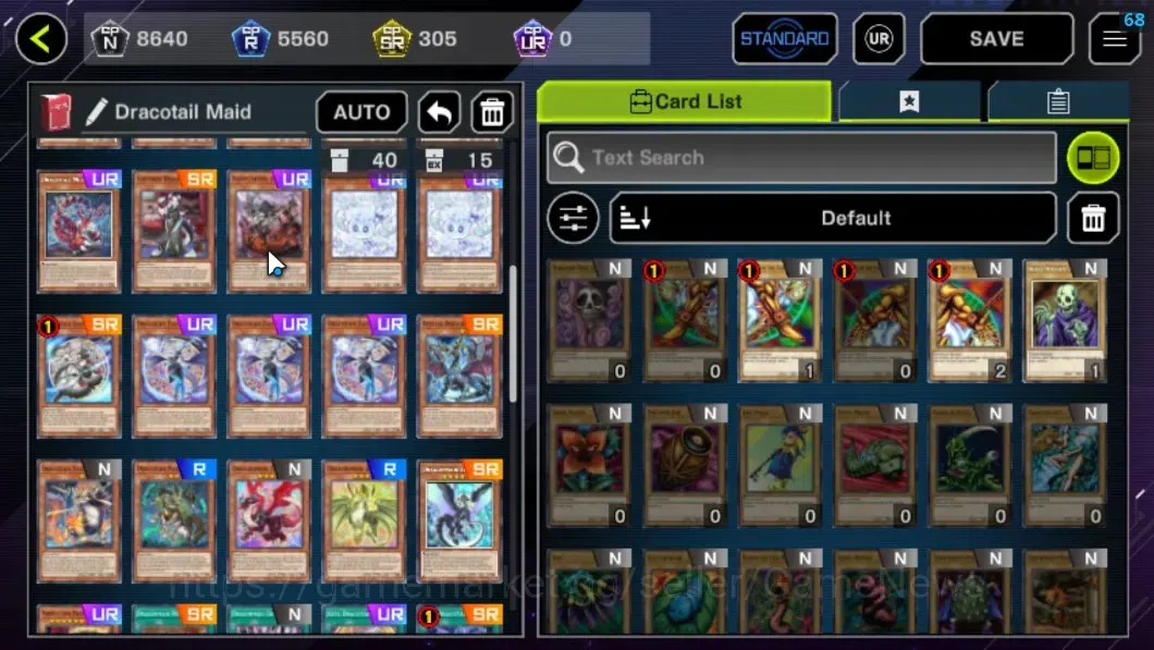 Yu-Gi-Oh! Master Duel Accounts Mid-Level Android|Lv 18 | 20 Deck |Dracotail Maid, Yummys, Elfnote, Kewl, Dracotail, VSK9 5