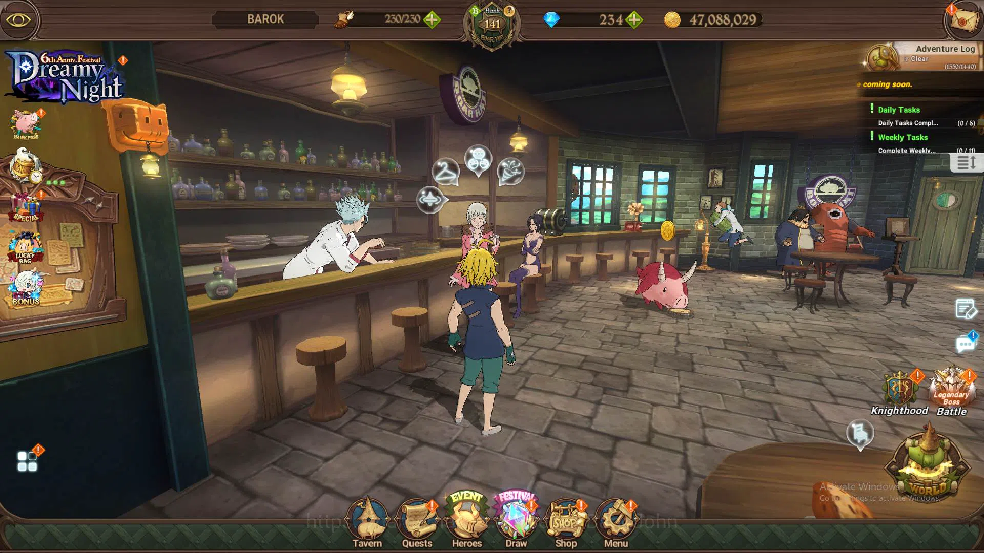 The Seven Deadly Sins: Grand Cross Others ASIA|LS135-DM234|7LR CUsack5/6,Merlin5/6,Brunhild4 image 1