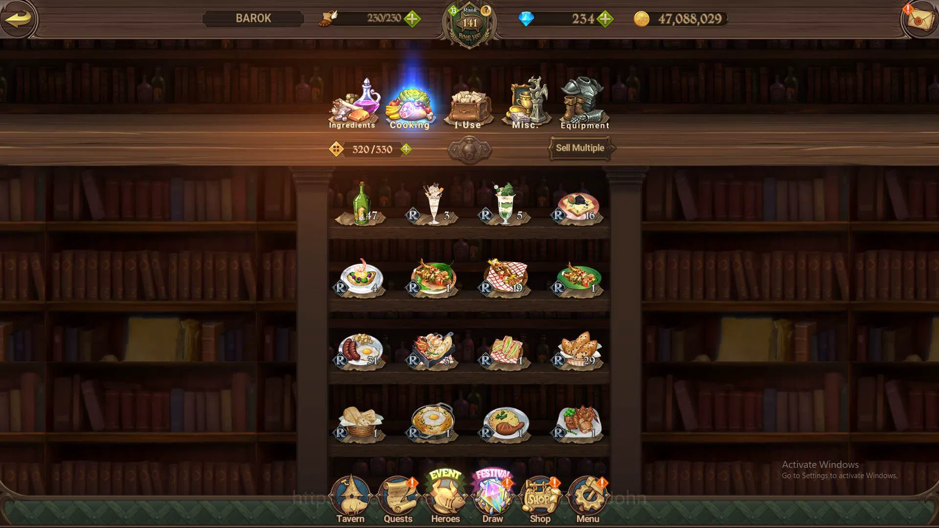 The Seven Deadly Sins: Grand Cross Accounts Others ASIA|LS135-DM234|7LR CUsack5/6,Merlin5/6,Brunhild4/6|Full 5