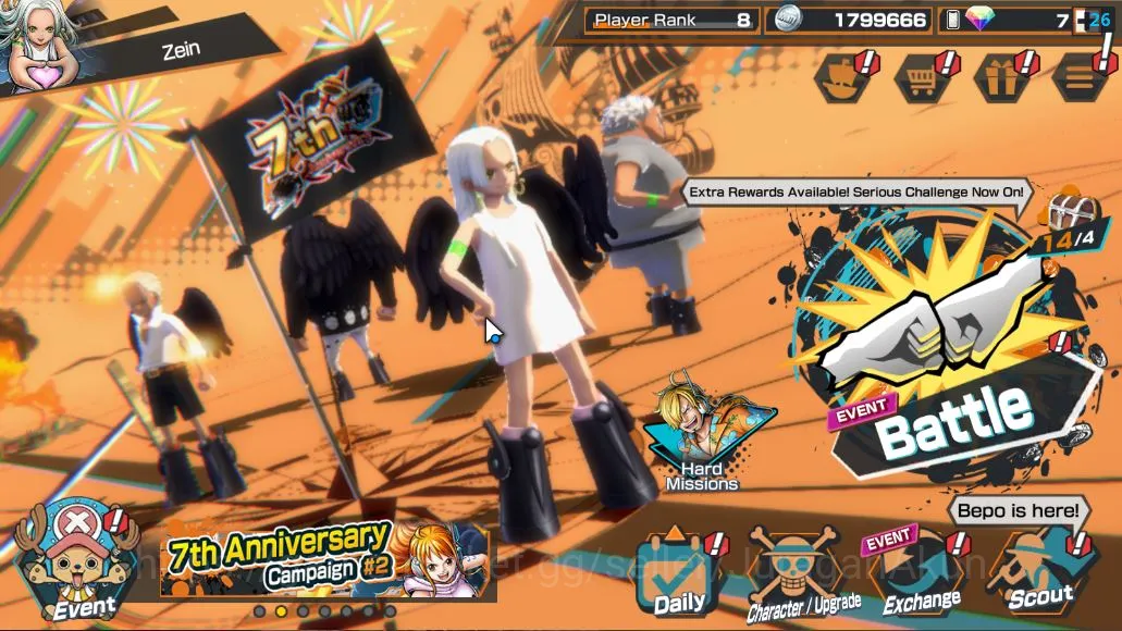 One Piece Bounty Rush Accounts Global| 3 META EX | Seraphim S-Snake, Onigashima K image 1
