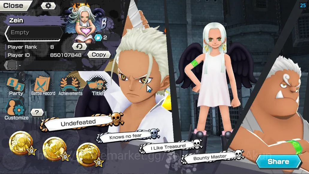 One Piece Bounty Rush Accounts Global| 3 META EX | Seraphim S-Snake, Onigashima K image 2