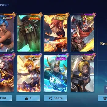Mobile Legends: Bang Bang Accounts Collector Global|294S|PRIME Yuzhong,KP Thamuz,KOF karina,LuckyBox Lancelot,Annual