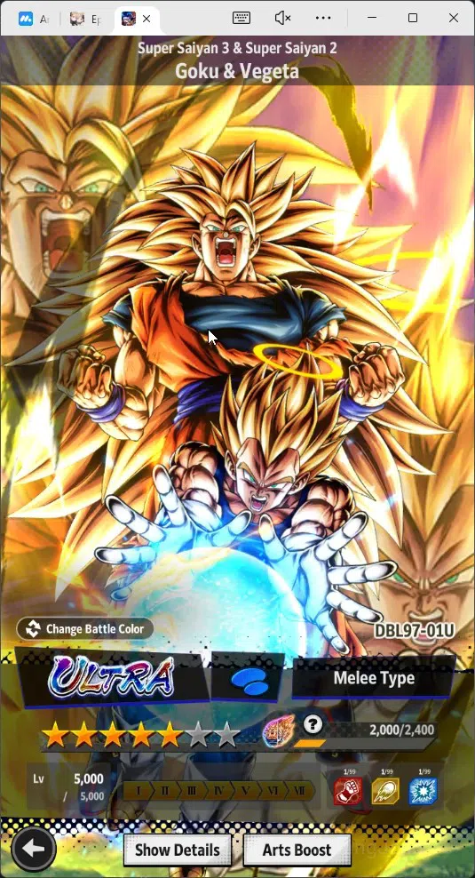 Dragon Ball Legends Accounts High-End Android |Lvl 149|Ready PVP|14.7M Total Power|1.3K CC|4 LR|5 UL|LR Trunks&Gohan,SSG 15