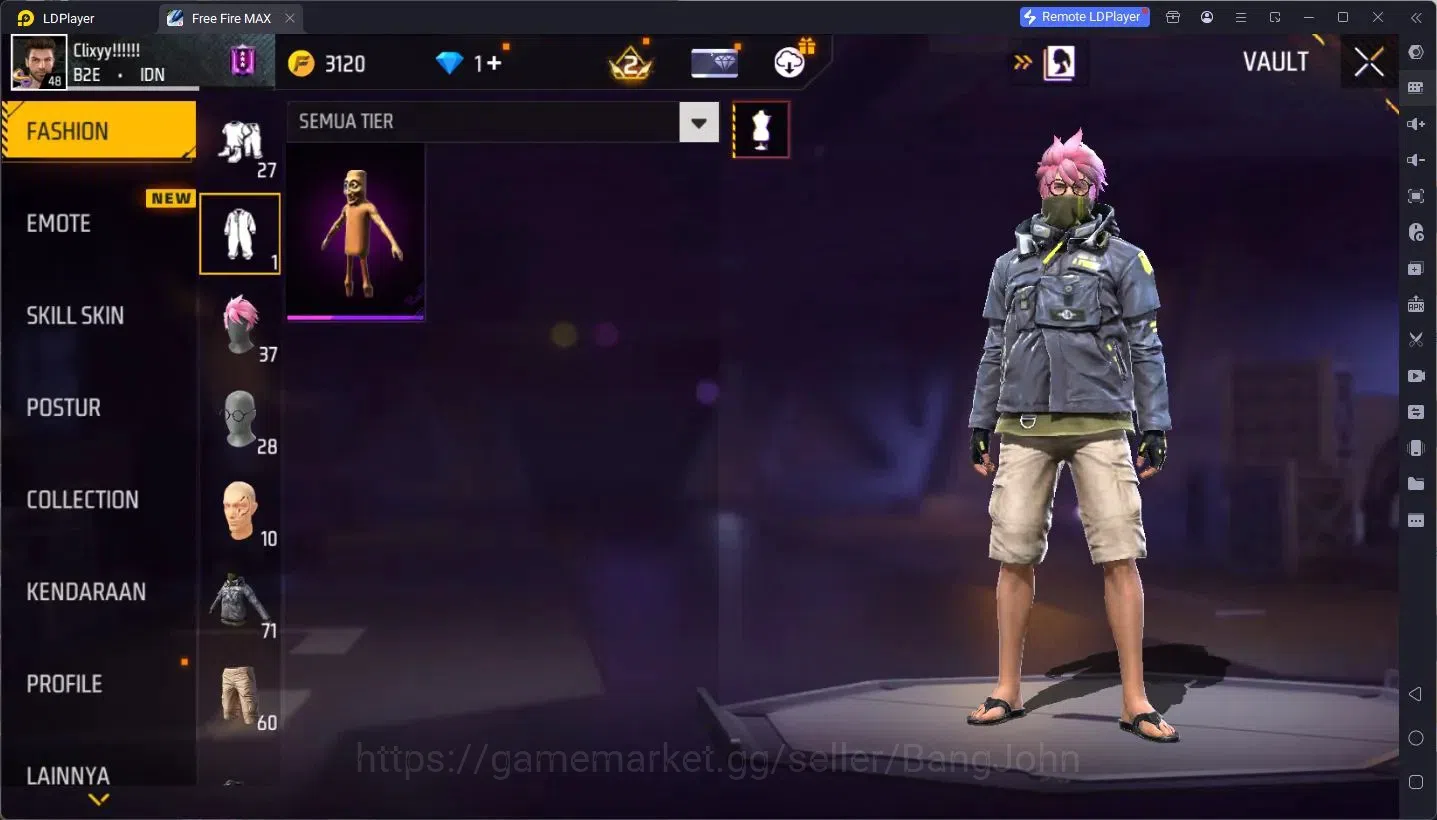 Free Fire Accounts Indonesia|Vault 86|Evo(AB-Destiny Guardian Lv7) |  image 8