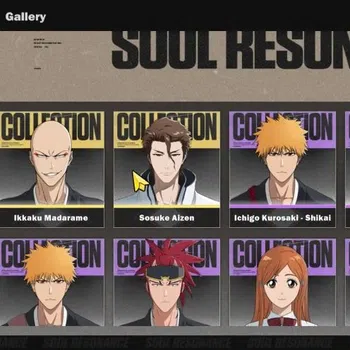 BLEACH: Soul Resonance Accounts NUVERSE SEA|Lv 57|3 SSR|3 Signature|(Sosuke Aizen B4, Kisuke Urahara B2+Sign A3, Madarame