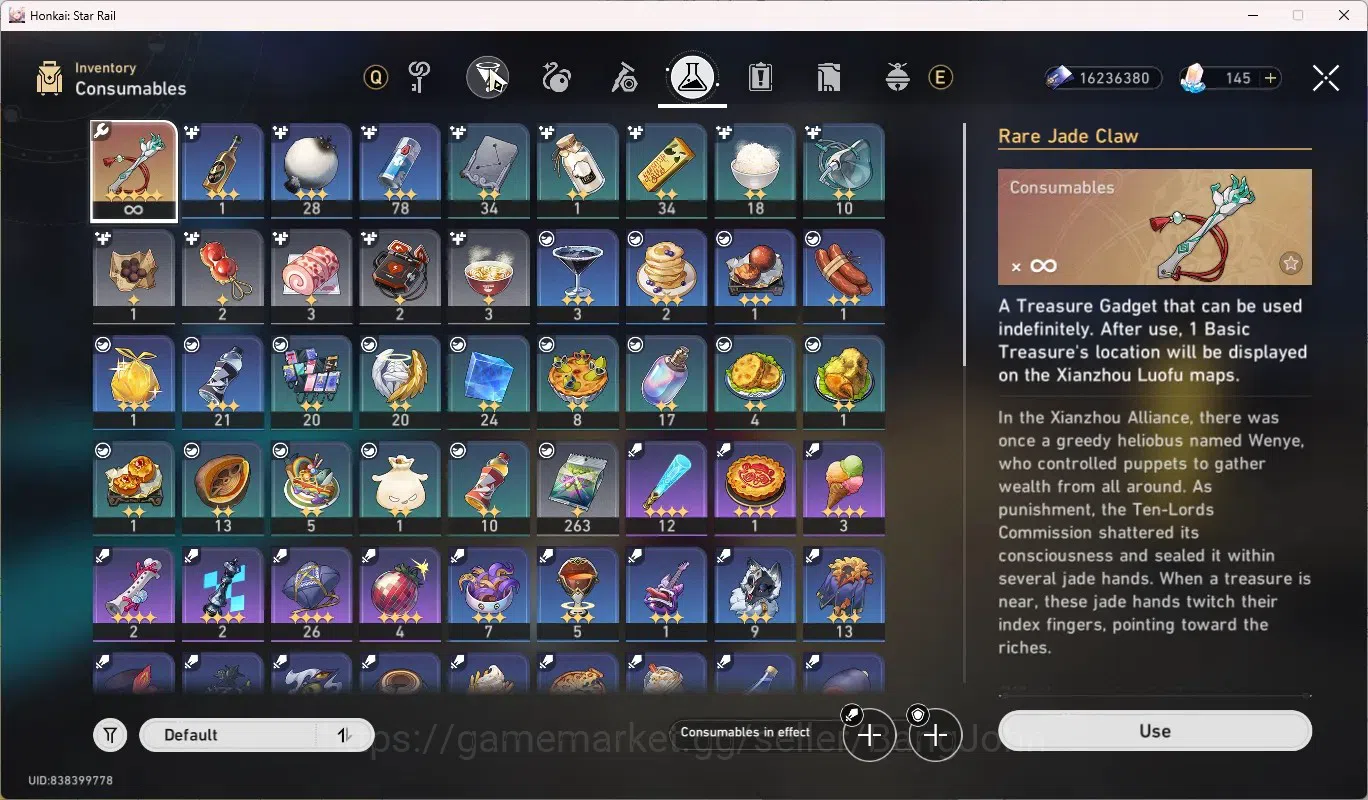 Honkai Star Rail Accounts ASIA|TL 70|25 Limited,Casto Premium Tim|[Hyacine,A image 15