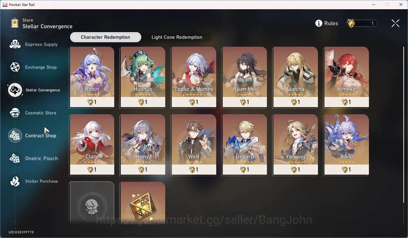 Honkai Star Rail Accounts ASIA|TL 70|25 Limited,Casto Premium Tim|[Hyacine,A image 20