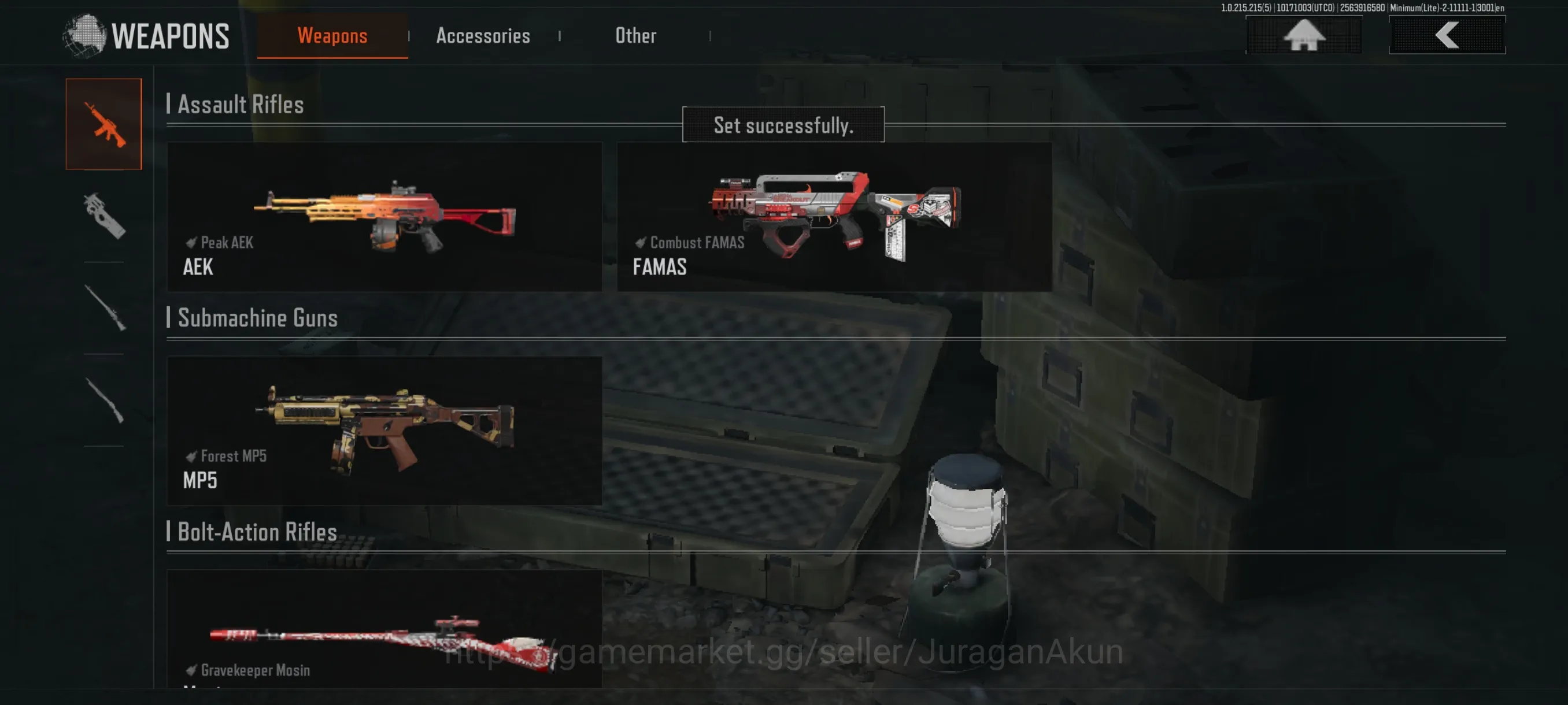 Arena Breakout Accounts Mid-Tier [MOBILE]SV 15,6M|CV 12M|Peak AEK,Combust FAMAS,FOrestMP5,GKMosin,USAS,Etc|ManyResource|CN 4