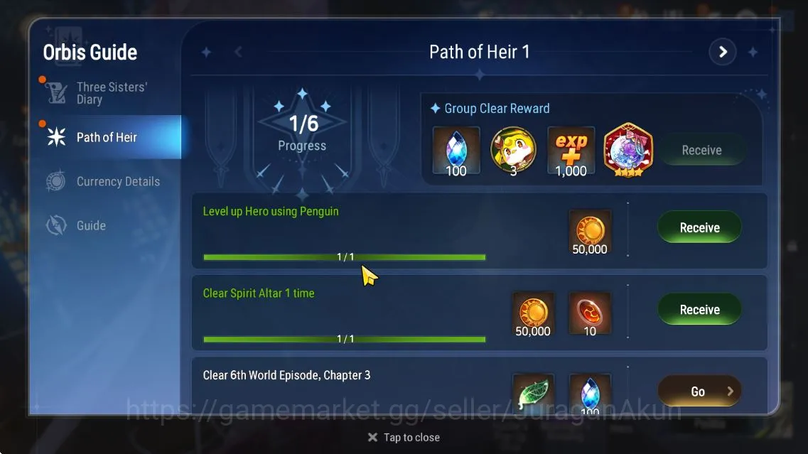 Epic Seven Accounts Global Unverif|Fresh Starter|Low Progress|3 ML (Ma image 4