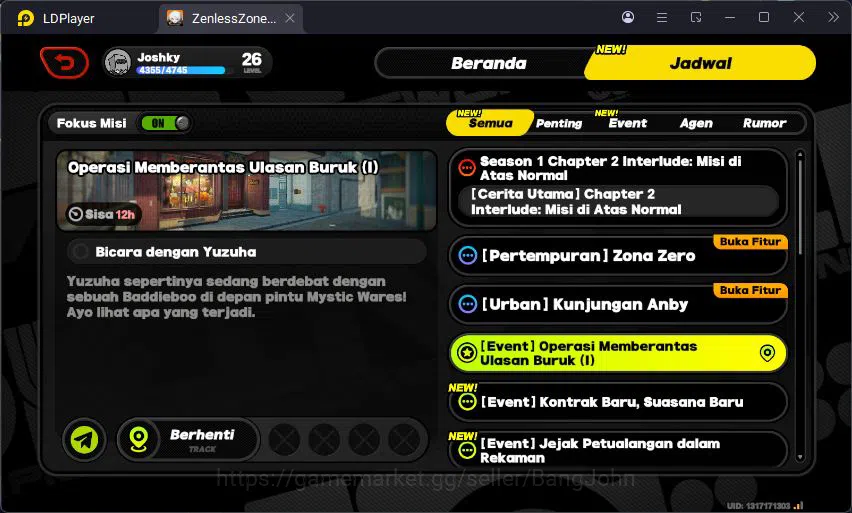 Zenless Zone Zero Accounts ASIA | Yidhari, Soldier, Nicole, Belle, Corin MC W image 10