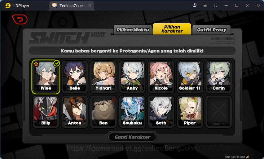 Zenless Zone Zero Accounts ASIA | Yidhari, Soldier, Nicole, Belle, Corin MC W image 15