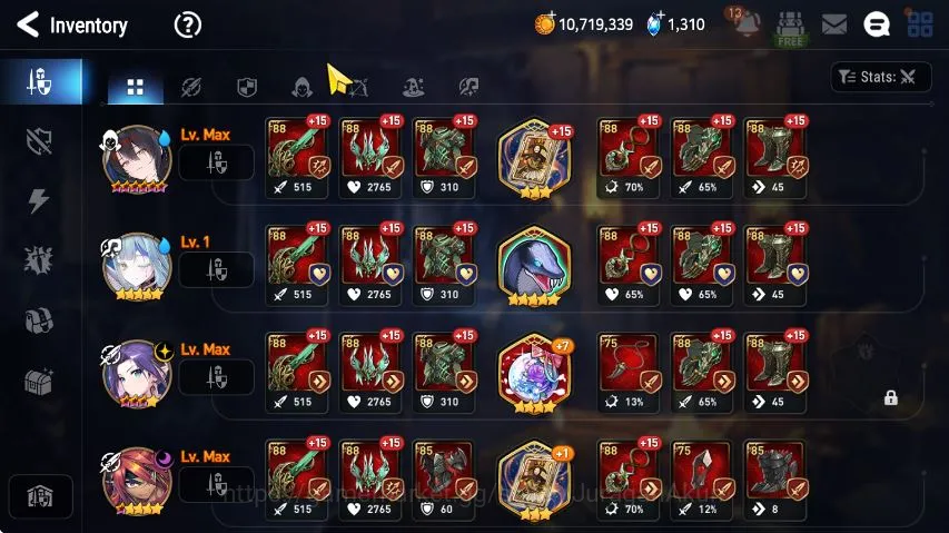 Epic Seven Accounts Mid-Tier Global Unverif|ML7 6