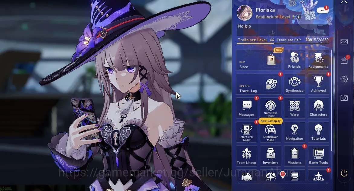 Honkai Star Rail Accounts Mid Game ASIA [TL64]| 4 Limited |[The Herta+Sign,Anaxa,Phainon,Ruan Mei,Saber,Archer]| Amphoreus 2