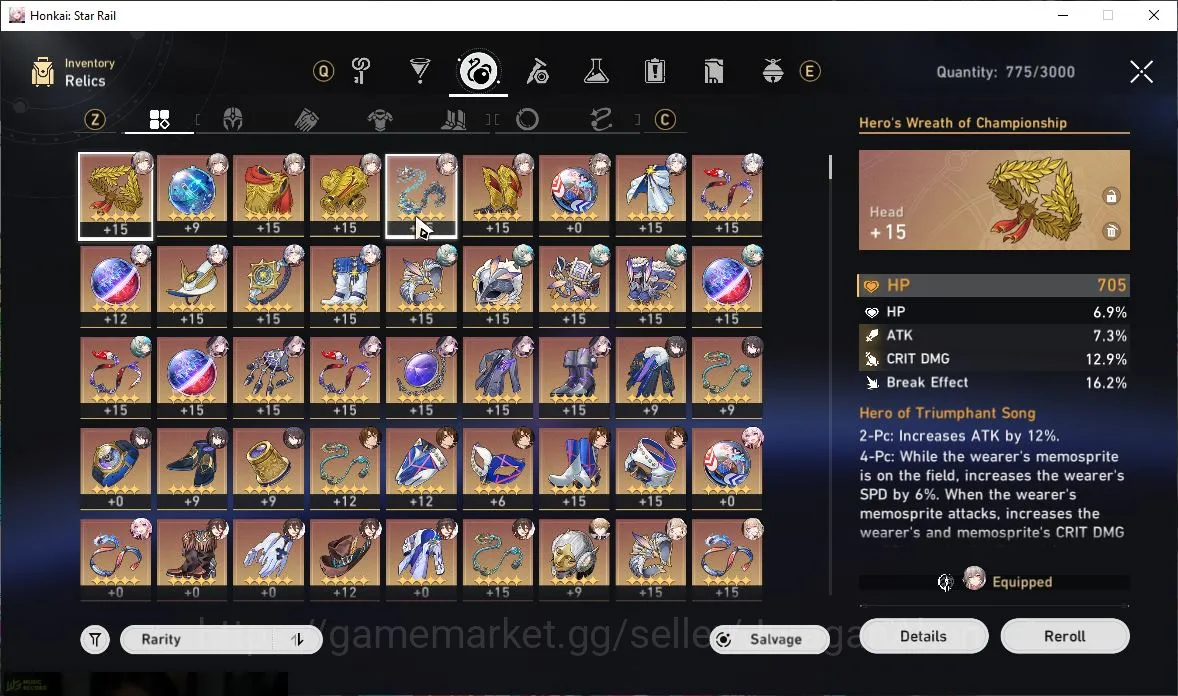 Honkai Star Rail Accounts Mid Game ASIA [TL64]| 4 Limited |[The Herta+Sign,Anaxa,Phainon,Ruan Mei,Saber,Archer]| Amphoreus 7