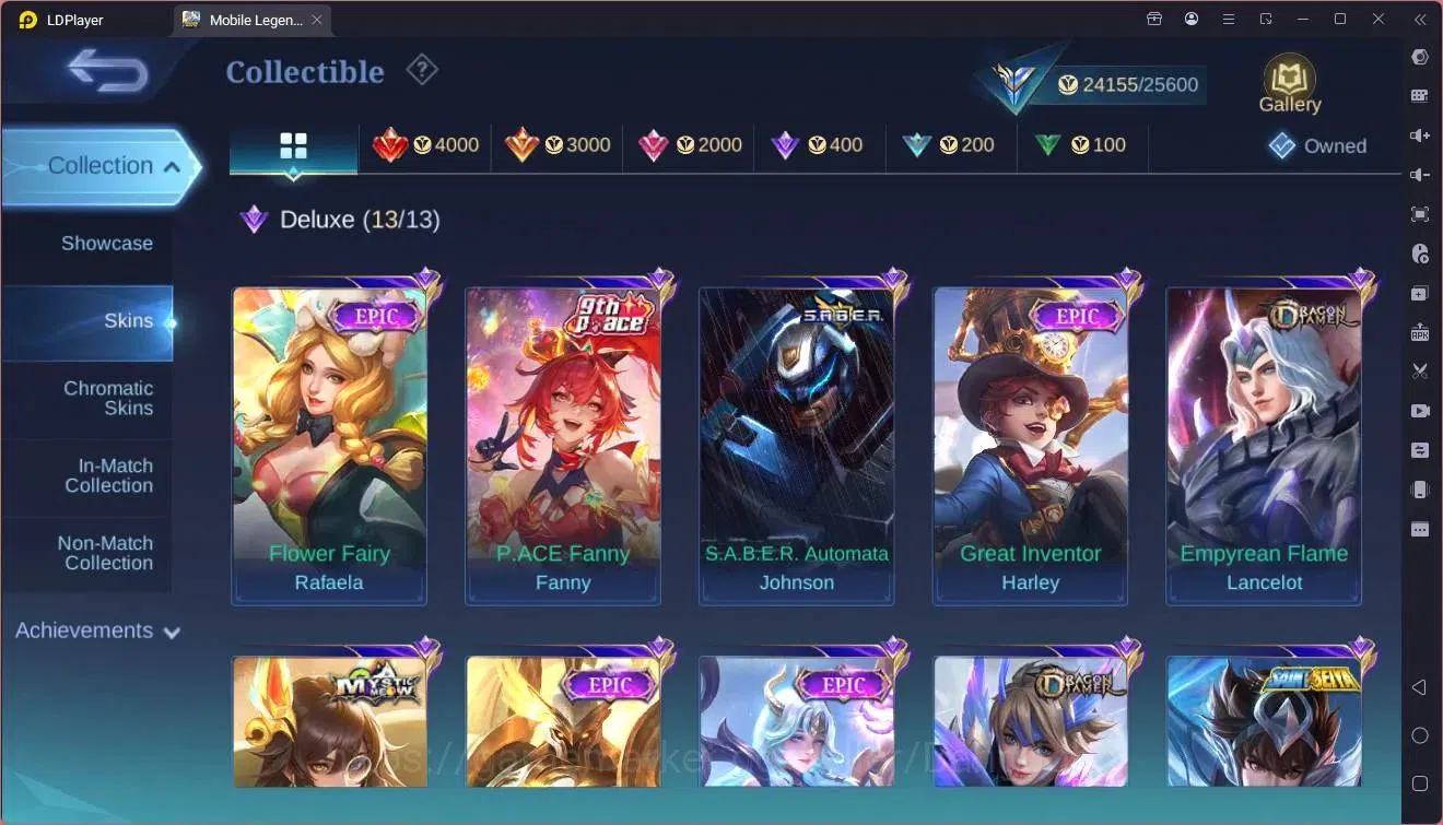 Mobile Legends: Bang Bang Accounts GLOBAL Hero 87 Skin 140|Meowkin Hunter Lesley,Juli image 3